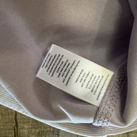 Hickey Freeman Men’s Large Vest Performance Fabric Purple Stripe 1/4 Zip - Picture 4 of 6